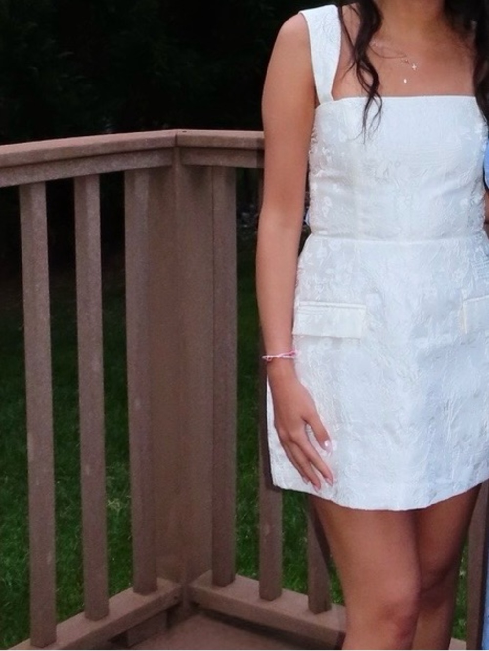 Amanda Uprichard Bethany Romper in white - Picture 3 of 3